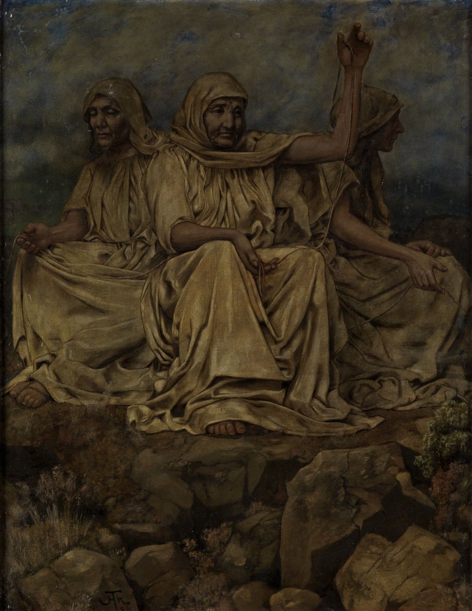 A nornák alkotó: Hans Thoma