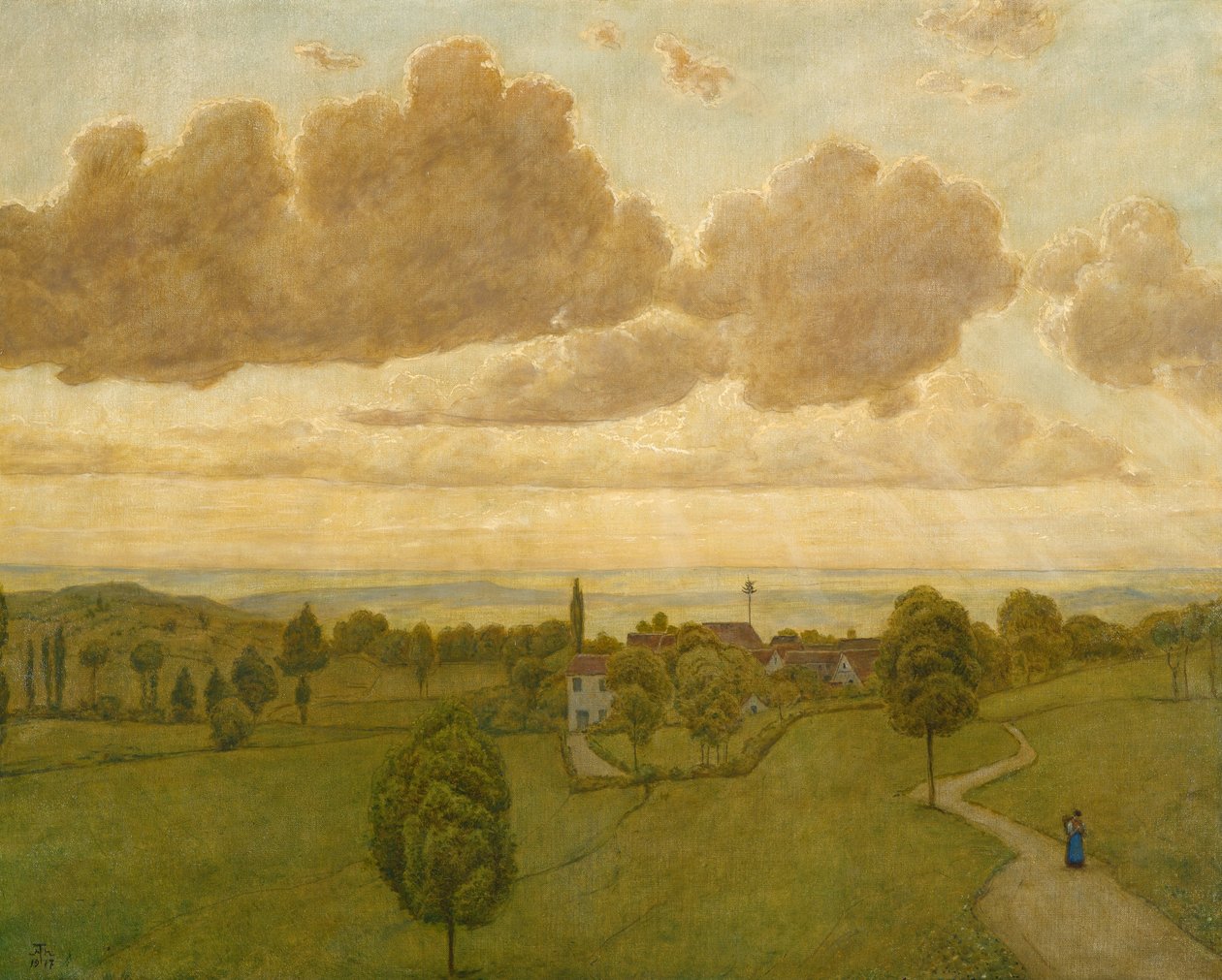 Tájkép alkotó: Hans Thoma
