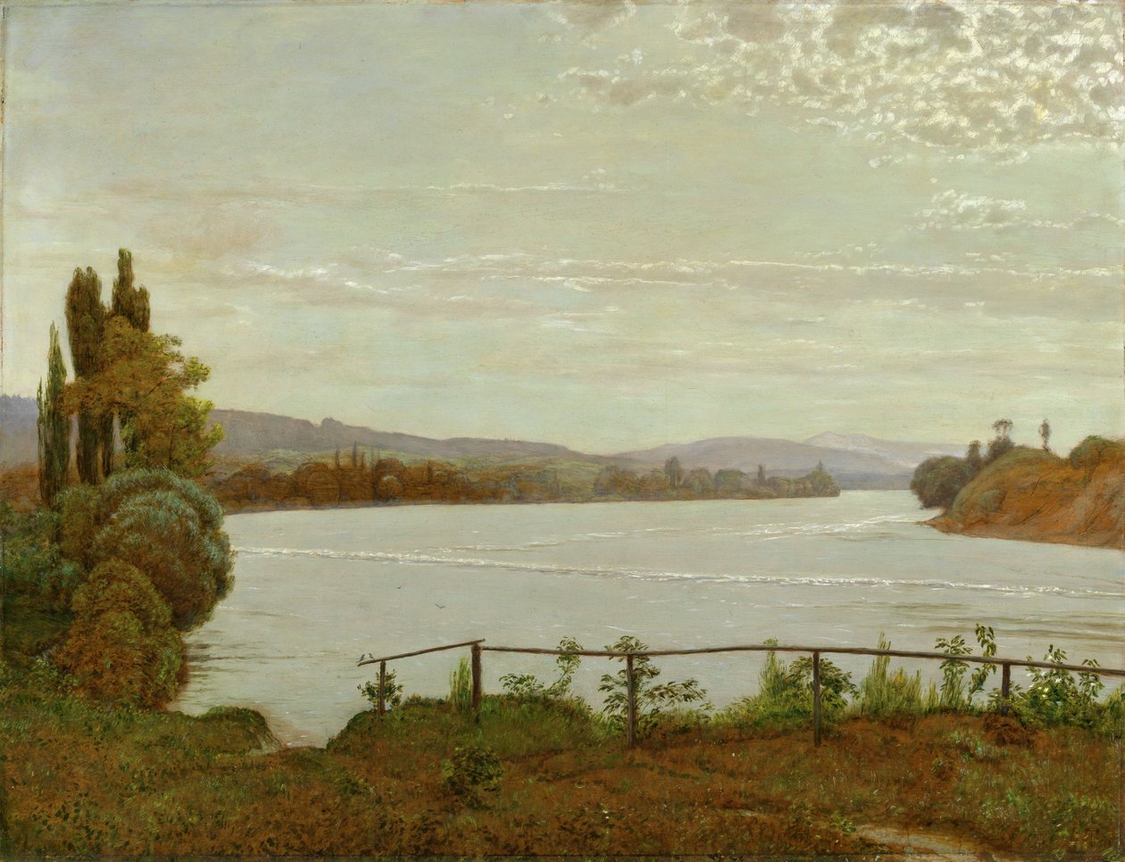 Holnap az Oberrhein-vidéken, Säckingen közelében alkotó: Hans Thoma