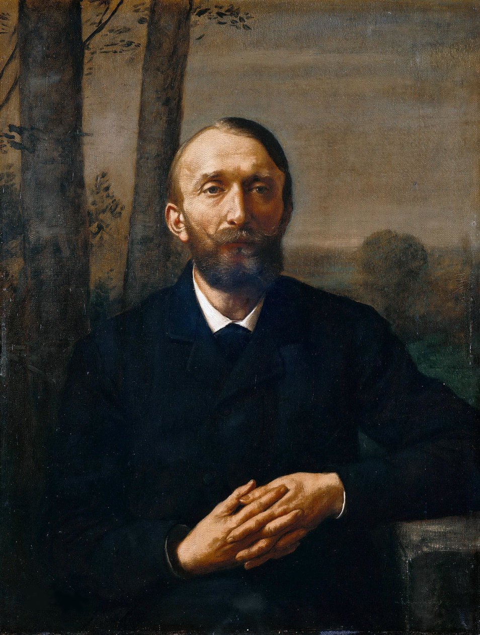 Konrad Fiedler portréja 1841-1895, 1884. alkotó: Hans Thoma