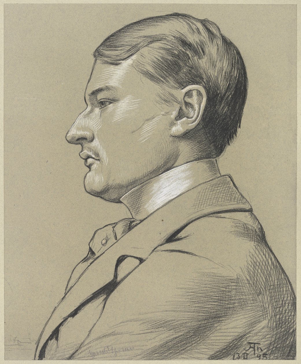 Otto Küchler portréja alkotó: Hans Thoma