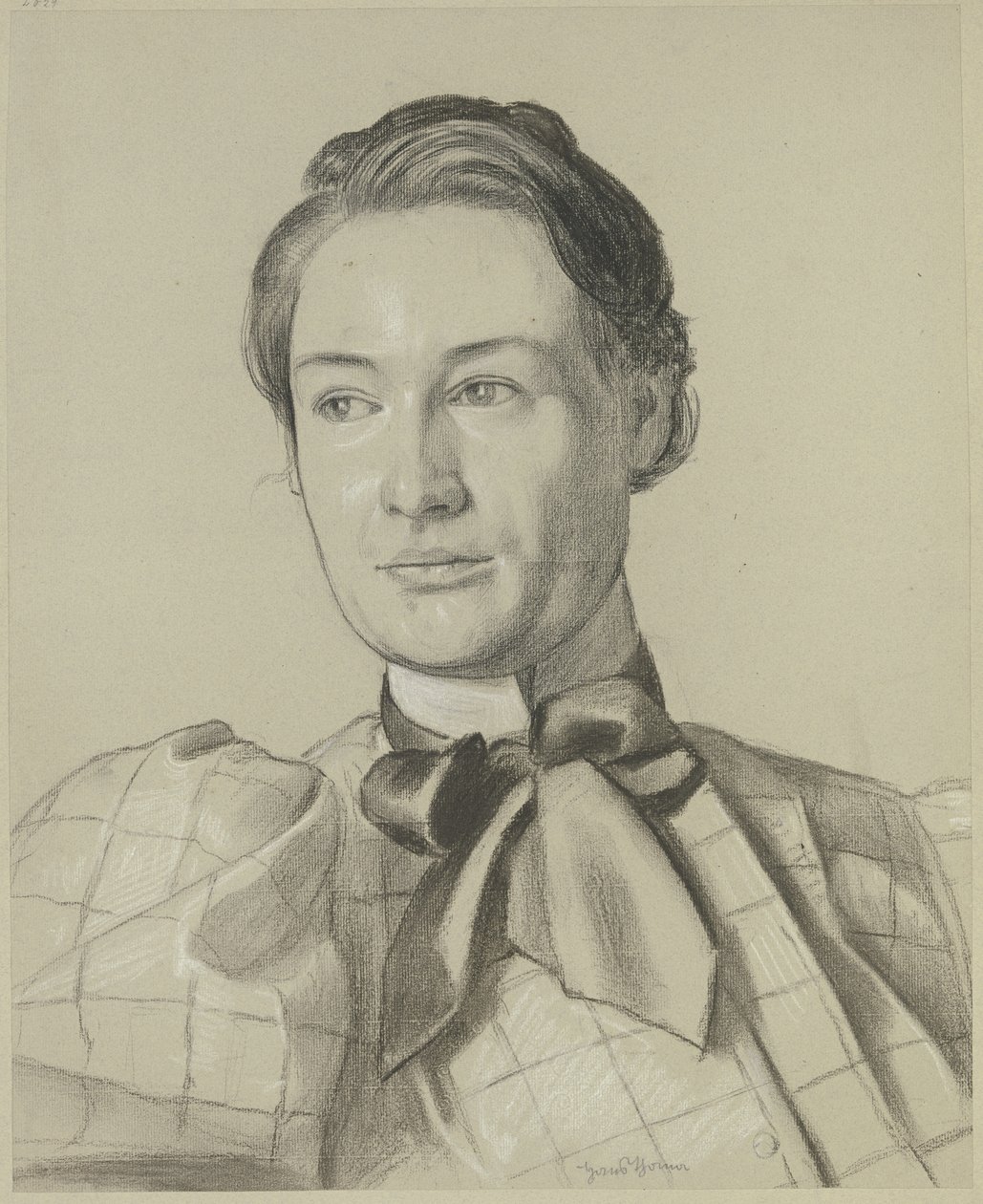 Sofie Küchler portréja alkotó: Hans Thoma