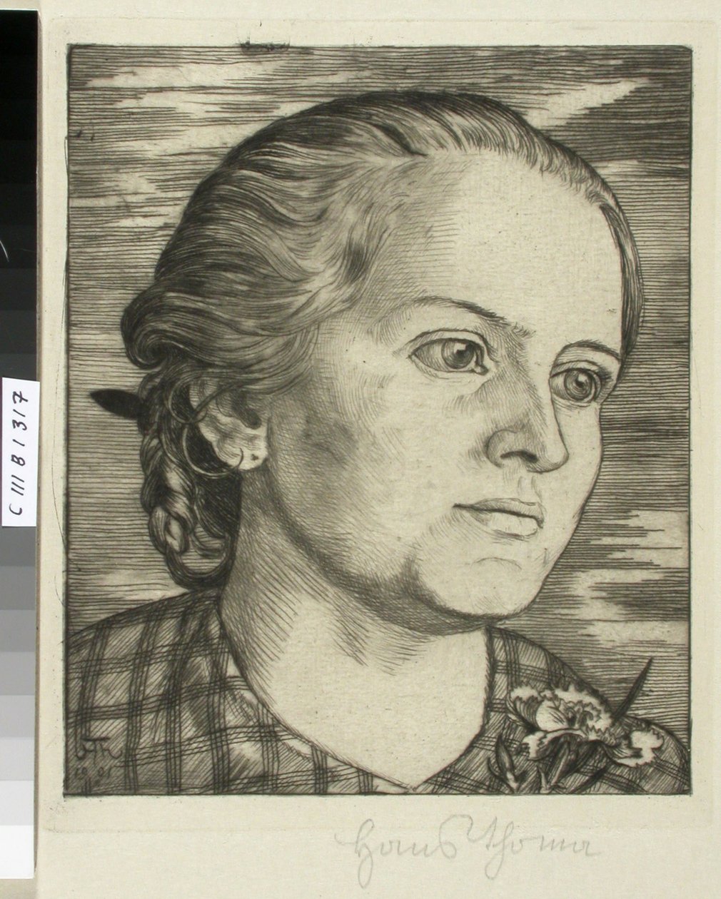 Egy nő portréja alkotó: Hans Thoma