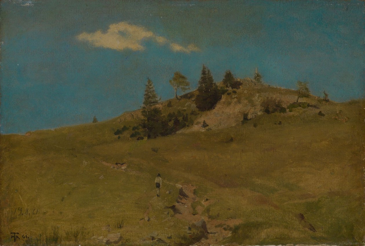 Fekete-erdő-fennsík alkotó: Hans Thoma