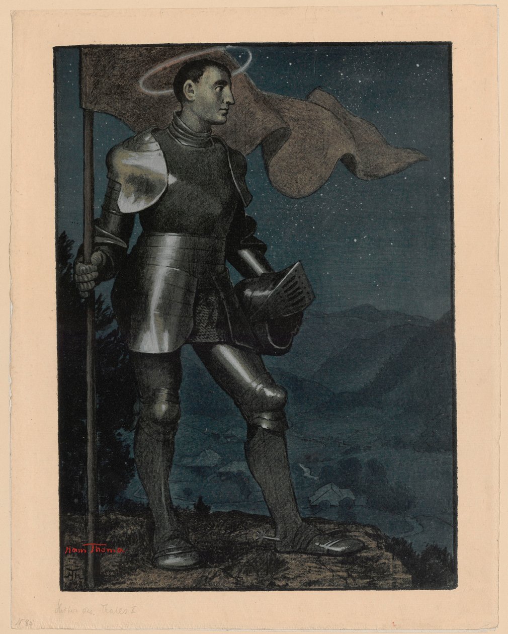 Talhüter II alkotó: Hans Thoma