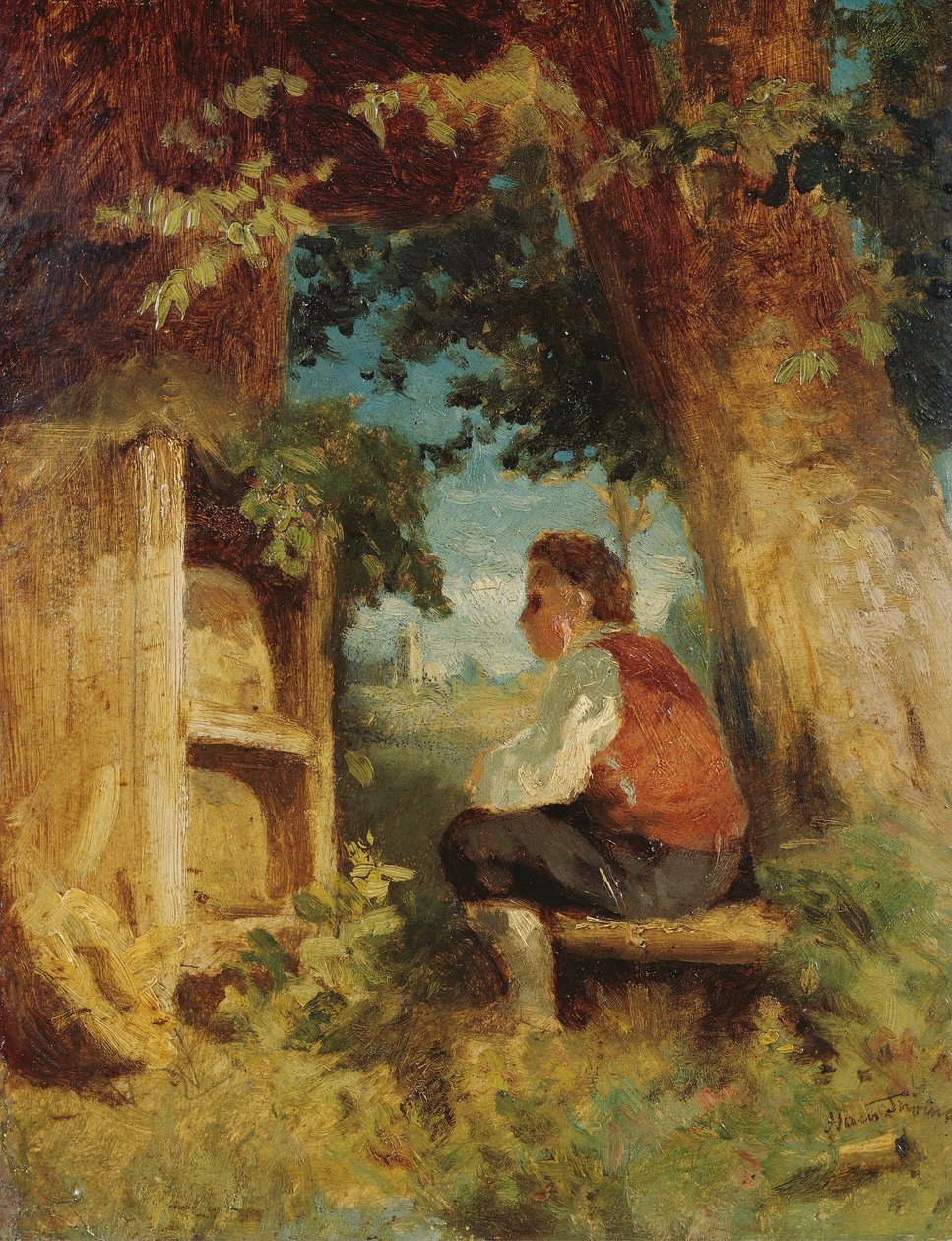 A méhek barátja alkotó: Hans Thoma