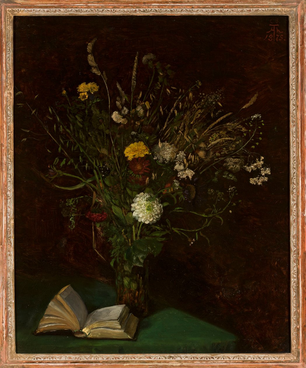 Váza virágokkal alkotó: Hans Thoma