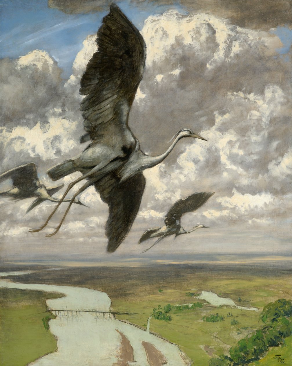 Csodálatos madarak alkotó: Hans Thoma
