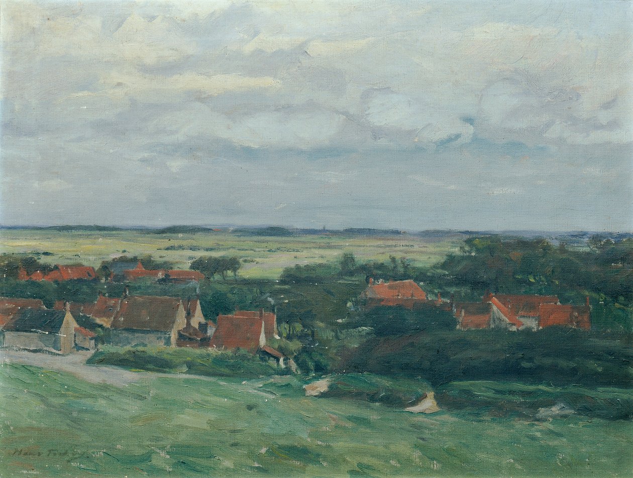 Holland táj alkotó: Hans Tichy