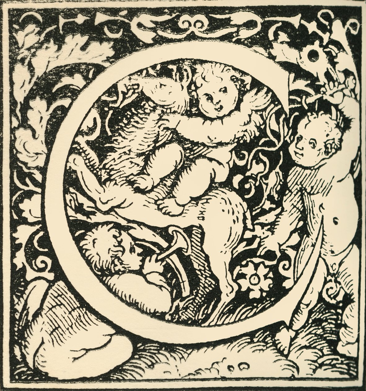 C – Hans Weiditz ábécéje, 1520-1521, 1908. alkotó: Hans Weiditz