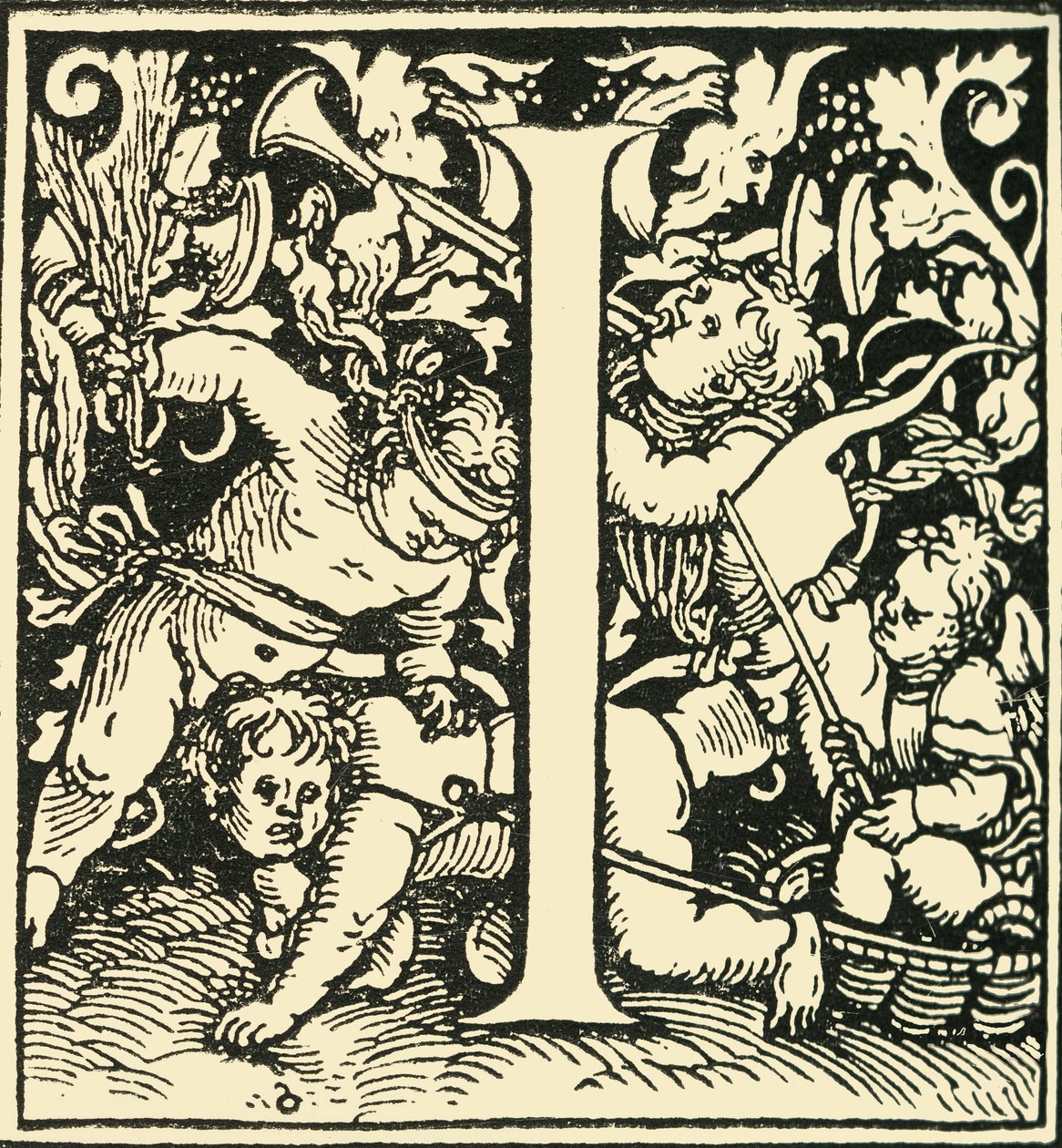 I – Hans Weiditz ábécéje, 1520-1521, 1908. alkotó: Hans Weiditz