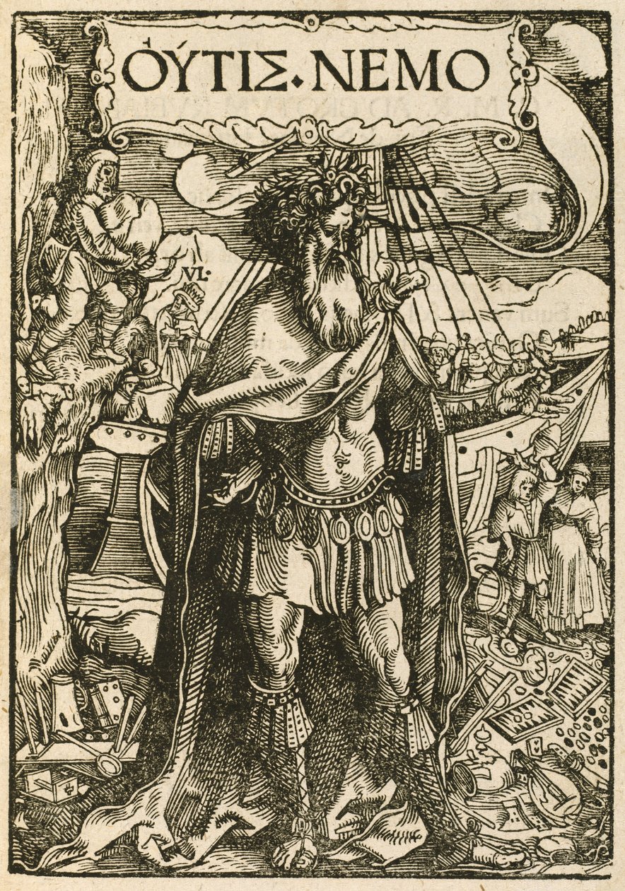 OUTIS NEMO alkotó: Hans Weiditz, II and Ulrich von Hutten