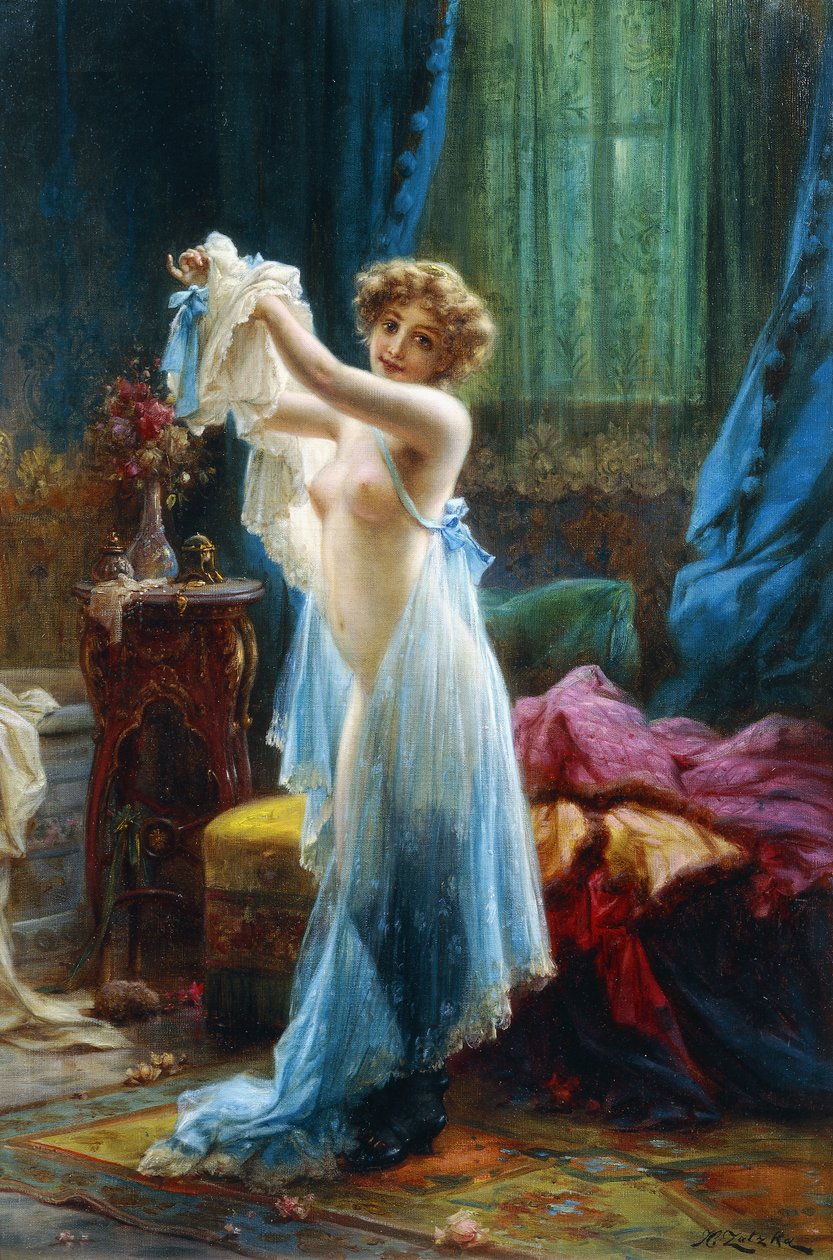 A Budoár alkotó: Hans Zatzka