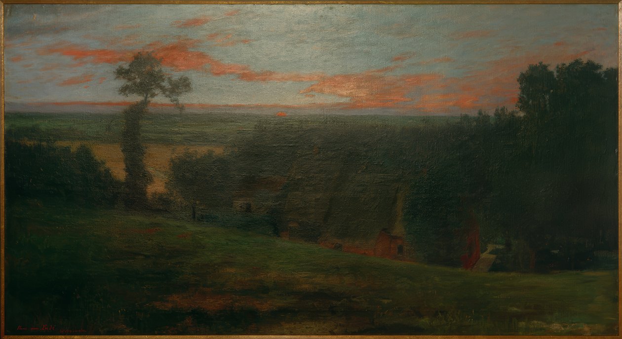 Worpswede alkotó: Hans am Ende
