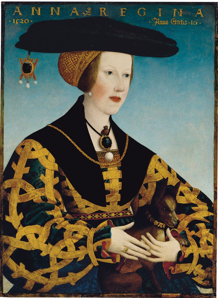 Anna magyar királyné portréja alkotó: Hans or Johan Maler