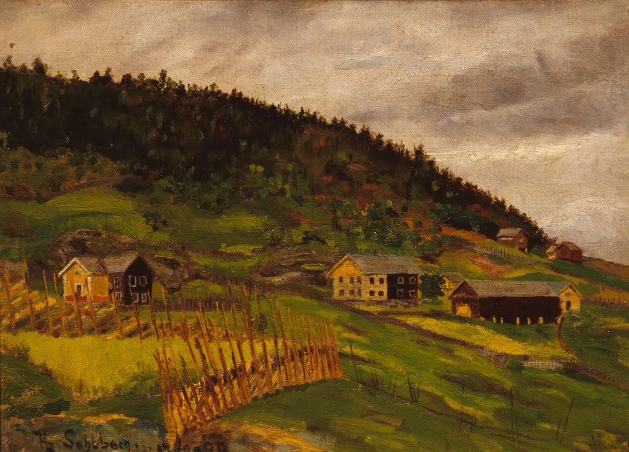 A valdresi Heggéből alkotó: Harald Oscar Sohlberg