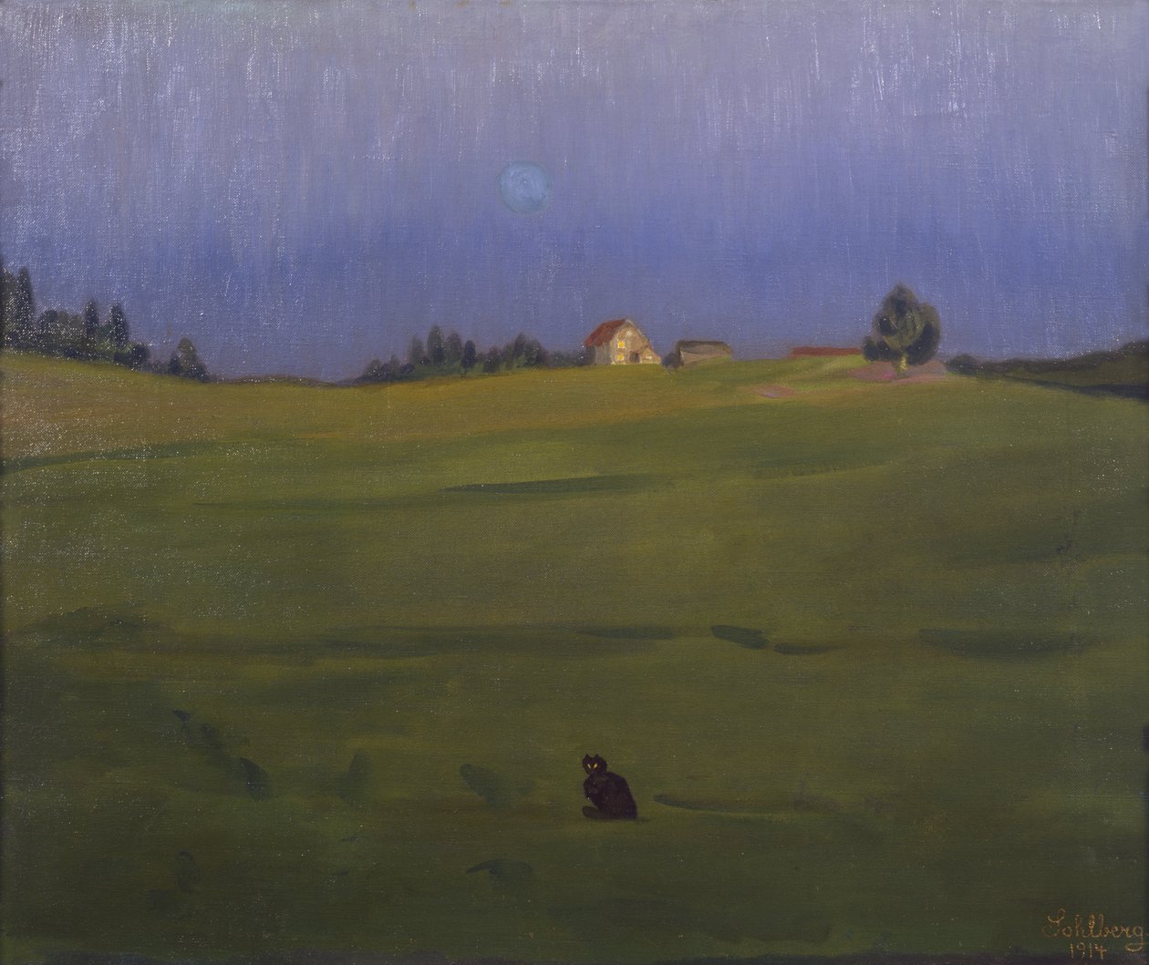 Az Ås-i Hogsvedtből alkotó: Harald Oscar Sohlberg