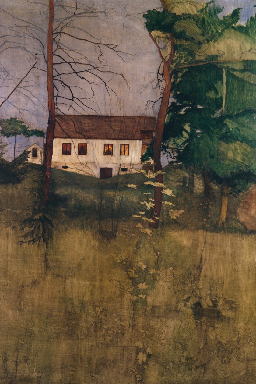 Landstedet (Nordre Langø) alkotó: Harald Oscar Sohlberg