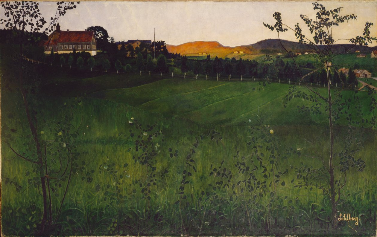 Érett mező alkotó: Harald Oscar Sohlberg