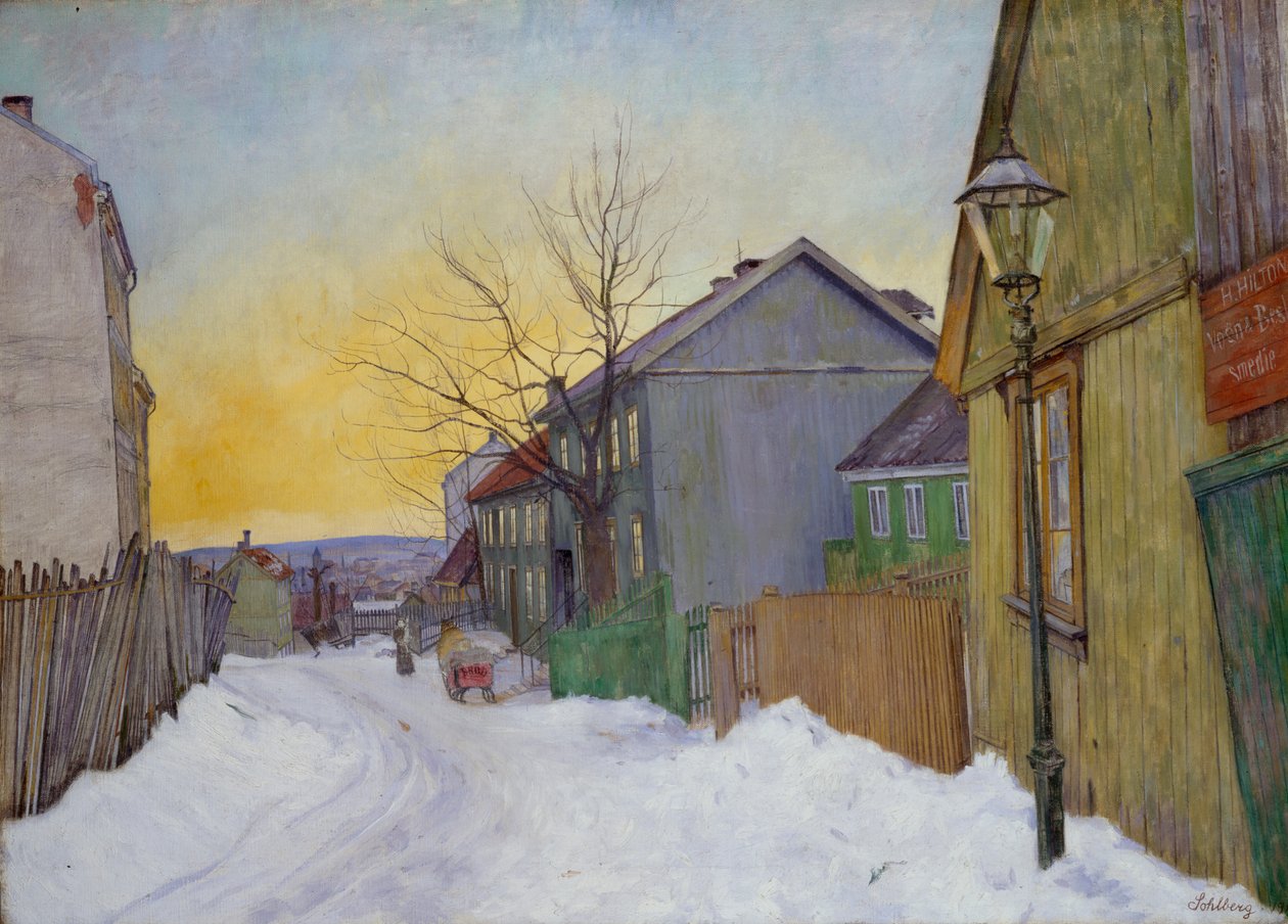 A fűrészek alkotó: Harald Oscar Sohlberg