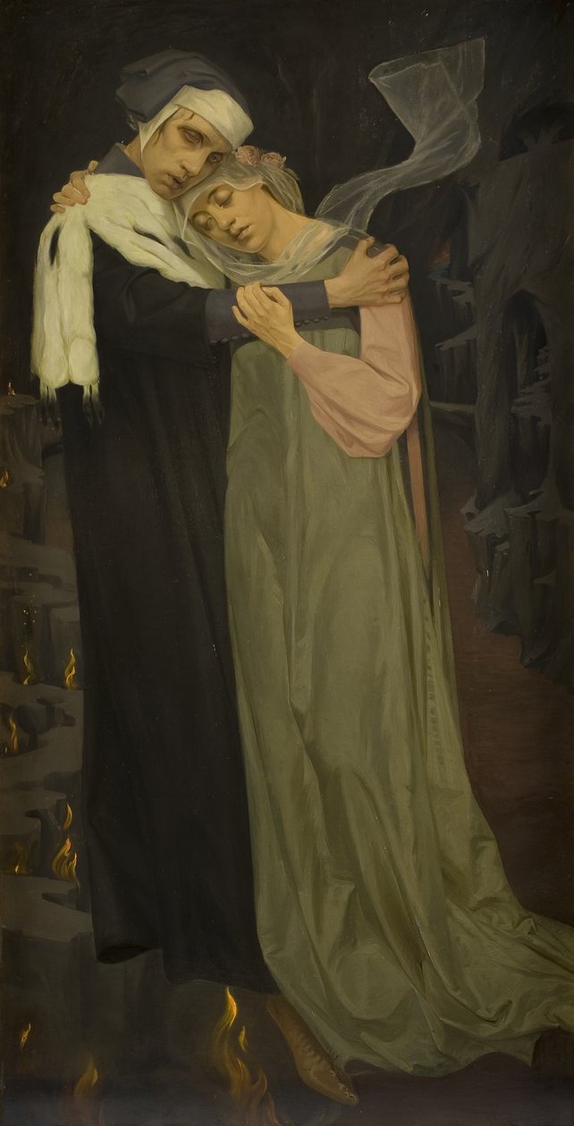Paolo és Francesca alkotó: Harald Slott Møller