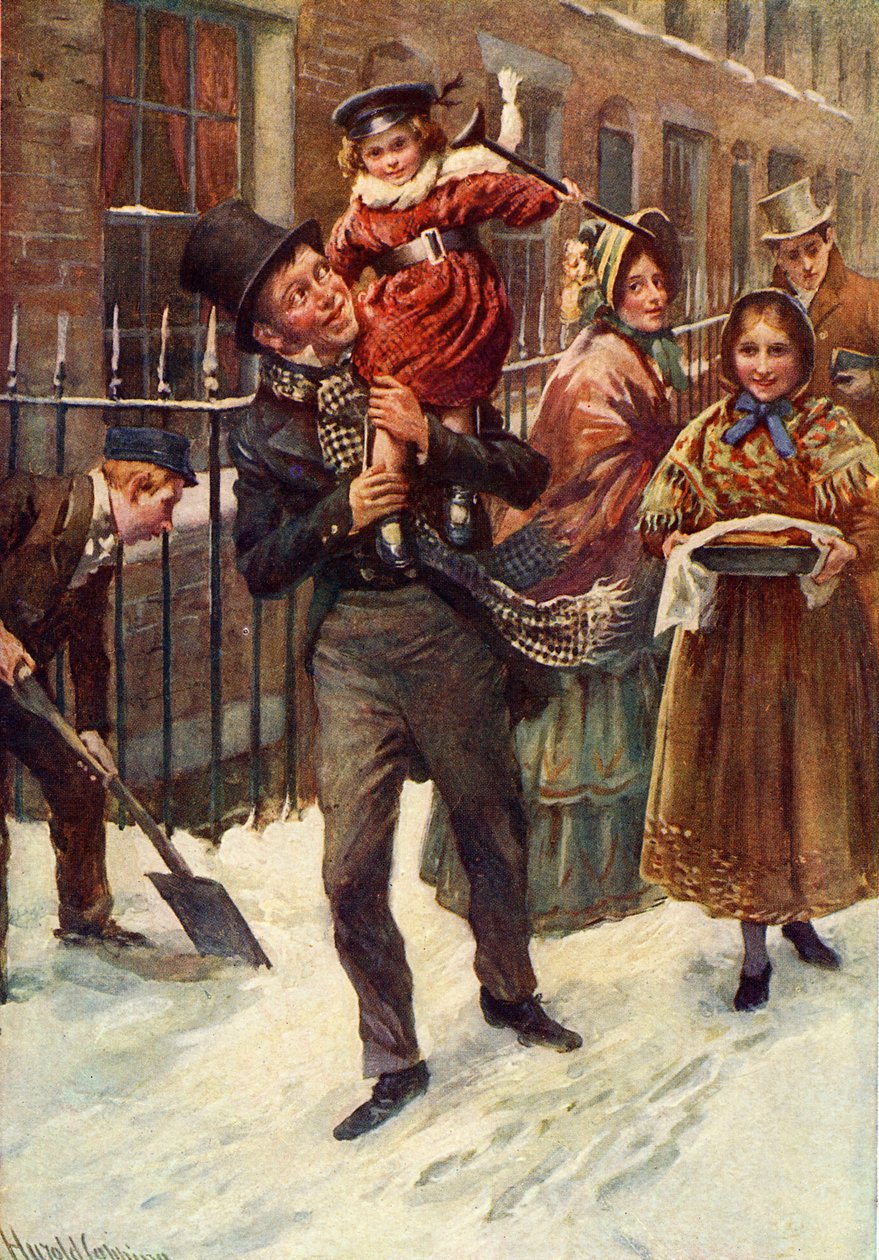 Charles Dickens: Karácsonyi ének alkotó: Harold Copping
