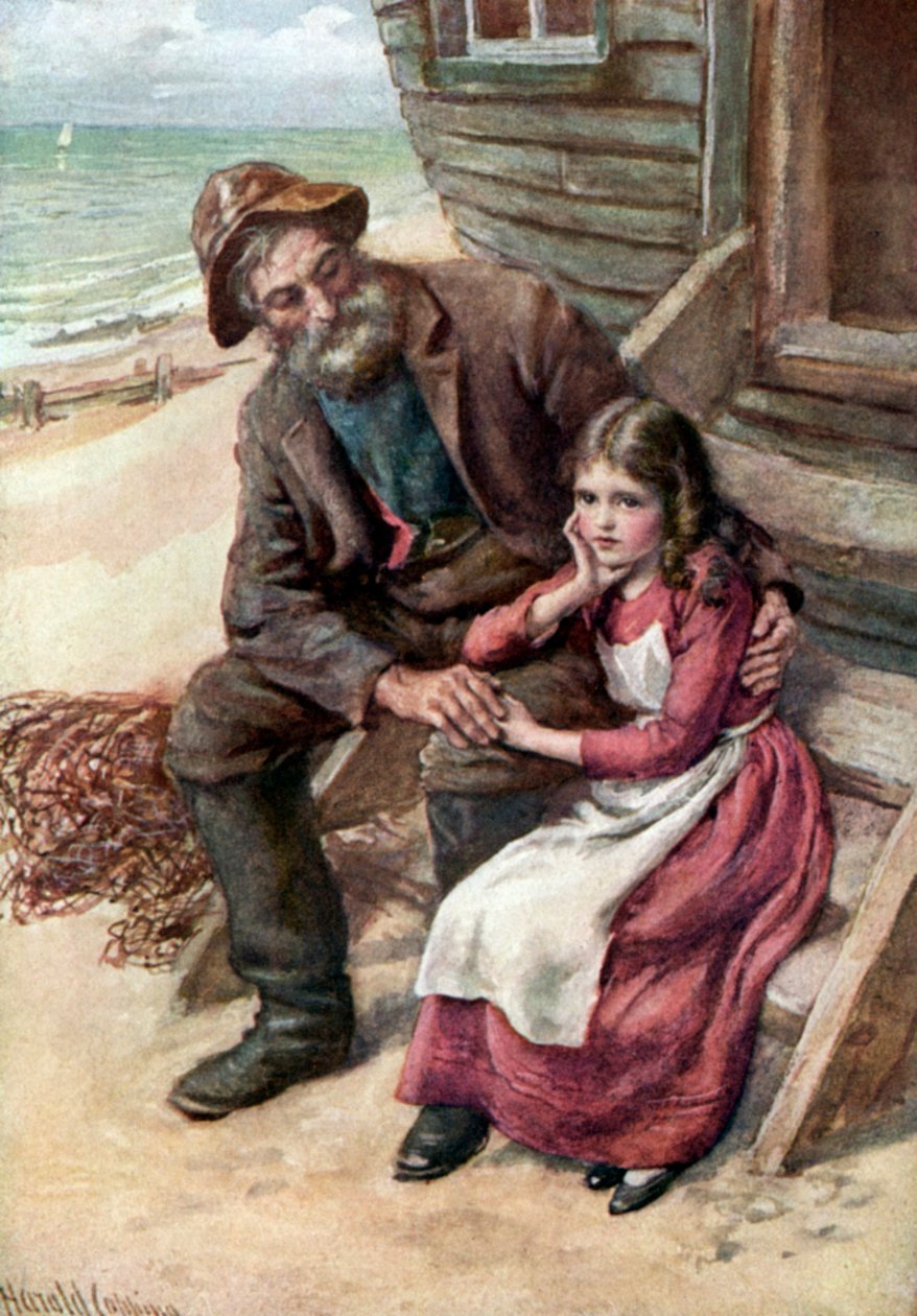 Charles Dickens David Copperfield alkotó: Harold Copping