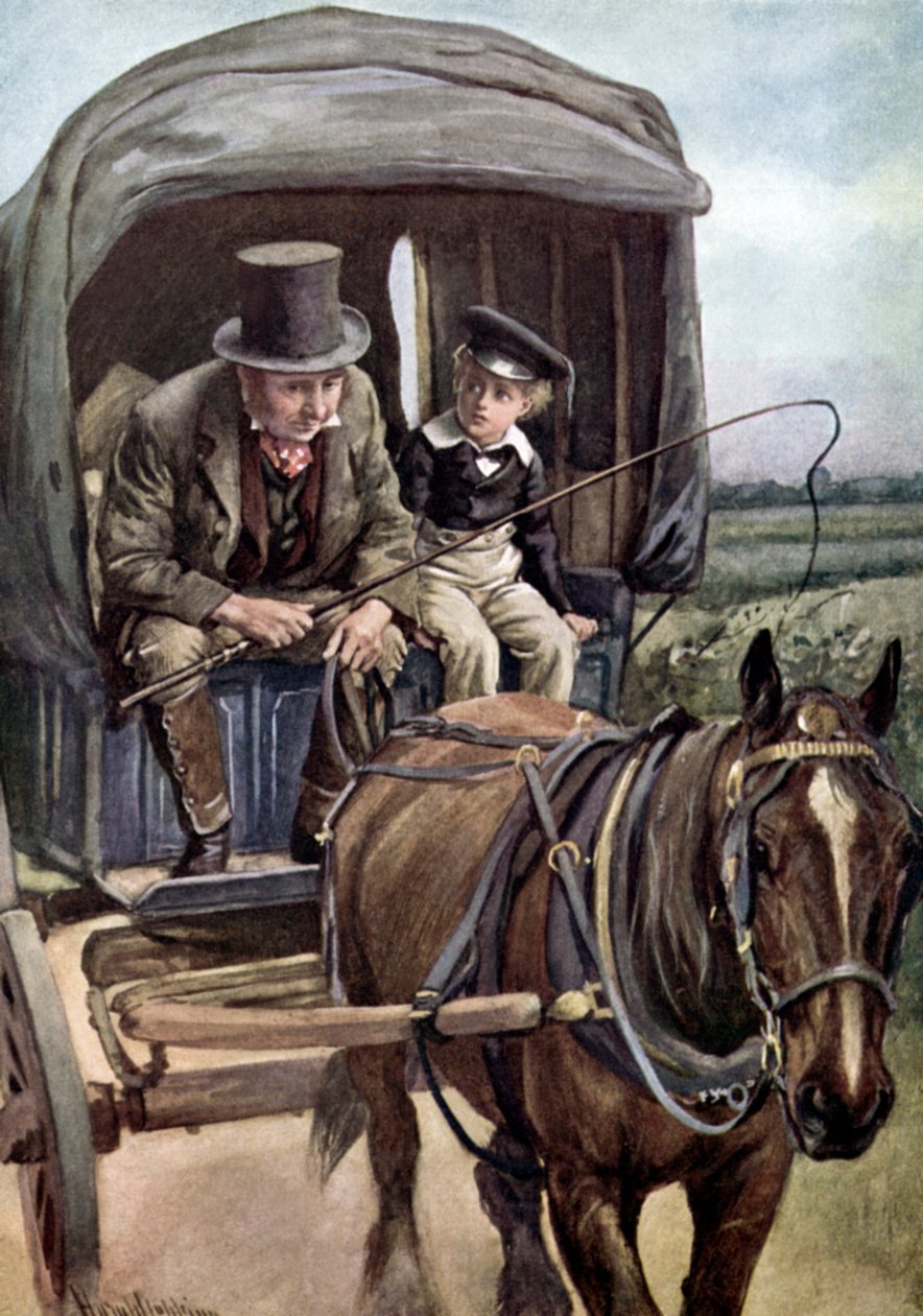 Charles Dickens David Copperfield alkotó: Harold Copping