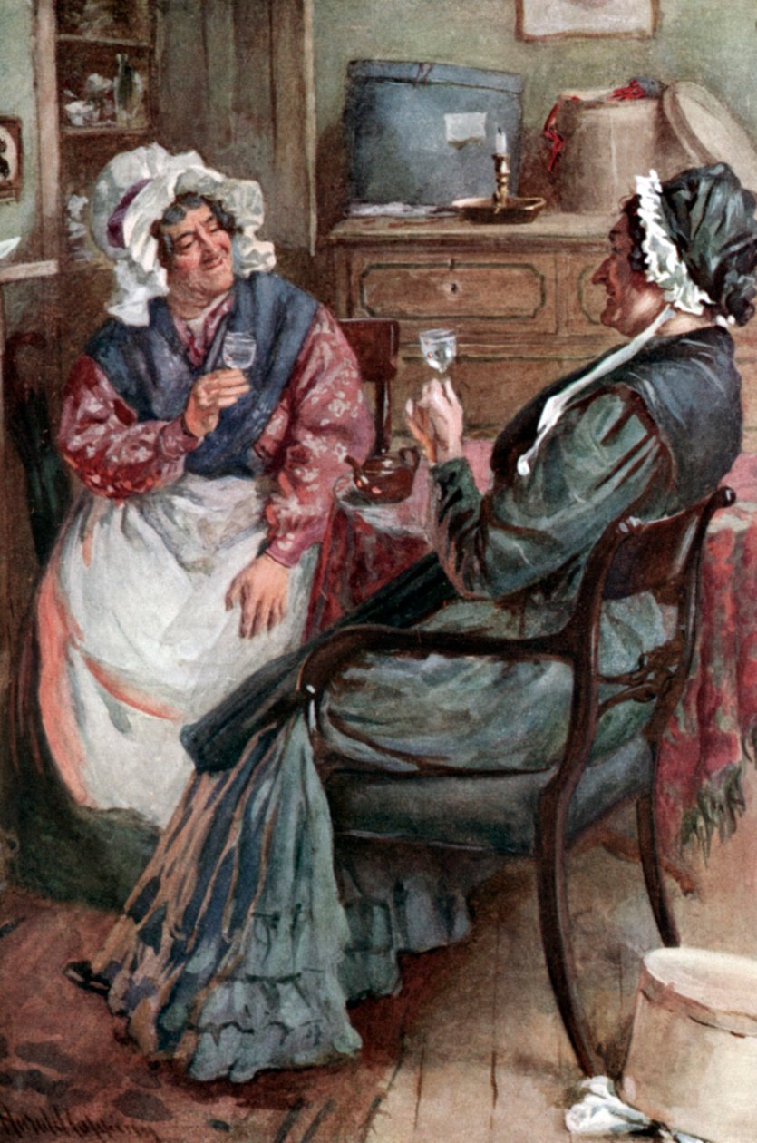 Charles Dickens Martin Chuzzlewit alkotó: Harold Copping