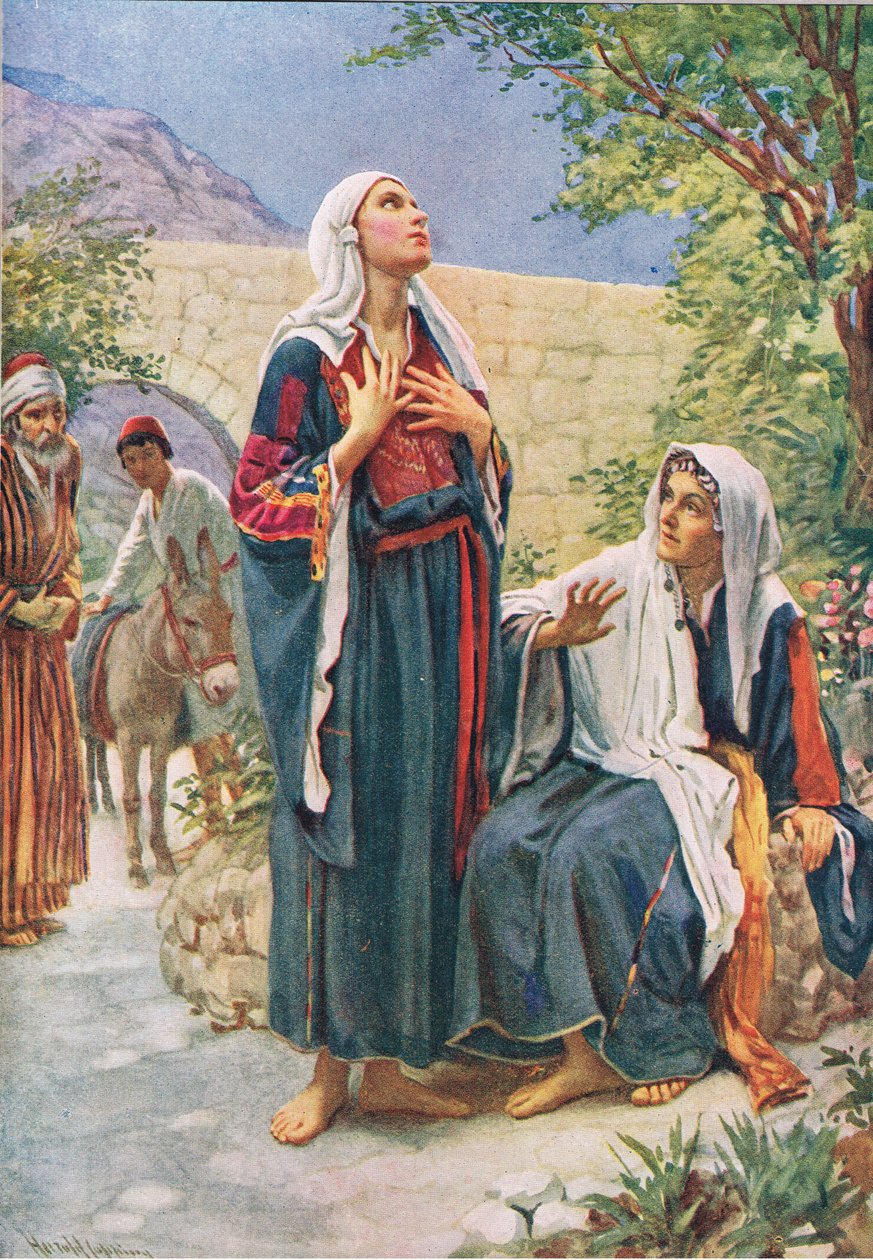 Mary és Elisabeth alkotó: Harold Copping