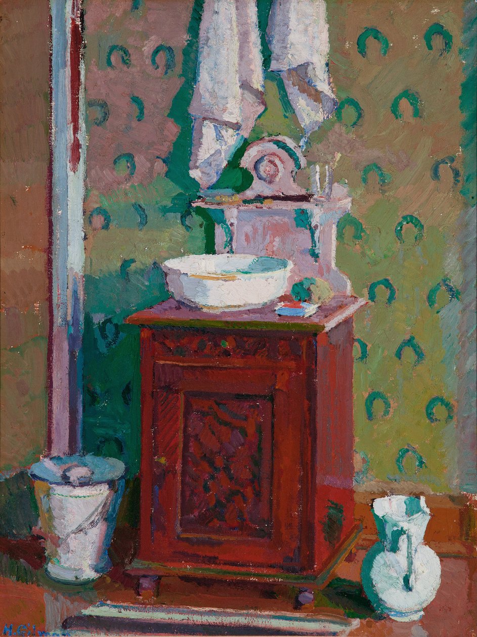 Belső rész mosogatótartóval alkotó: Harold Gilman