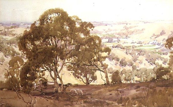 Tájkép alkotó: Harold Brocklebank Herbert