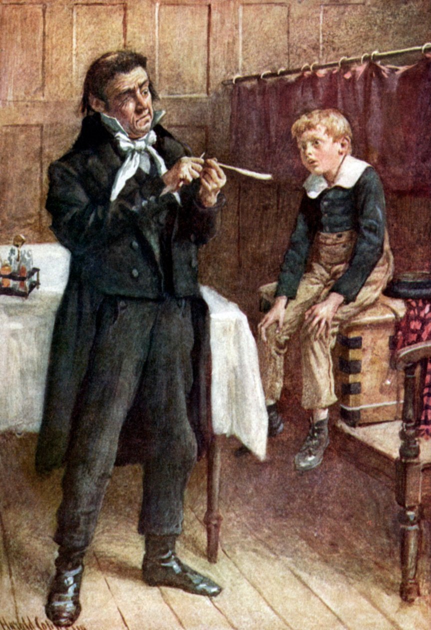 Charles Dickens – Nicholas Nickleby alkotó: Harold Copping