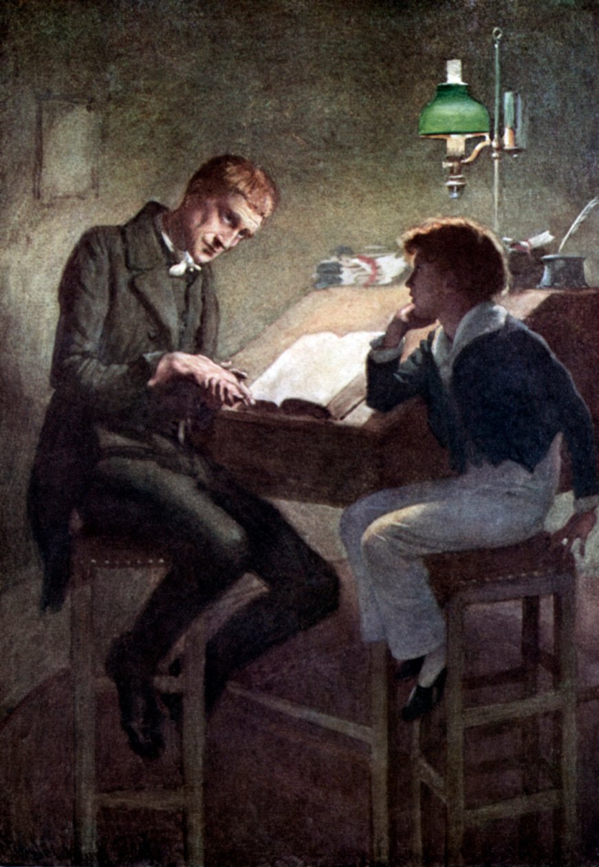 Charles Dickens: David Copperfield alkotó: Harold Copping