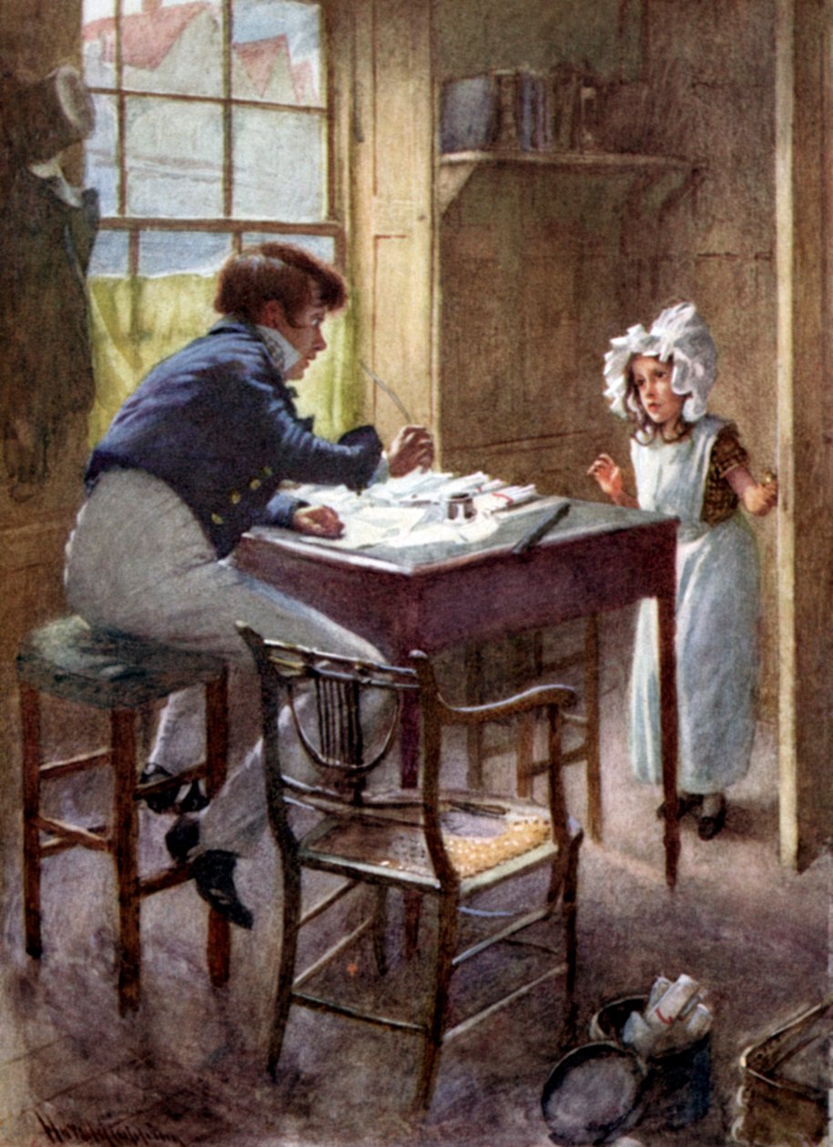Charles Dickens A régi kíváncsiság boltja alkotó: Harold Copping