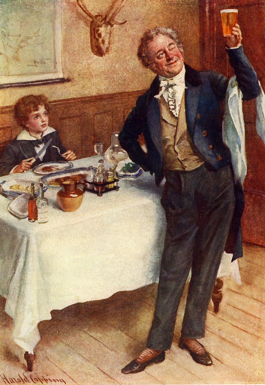 „David Copperfield”, Charles Dickens alkotó: Harold Copping