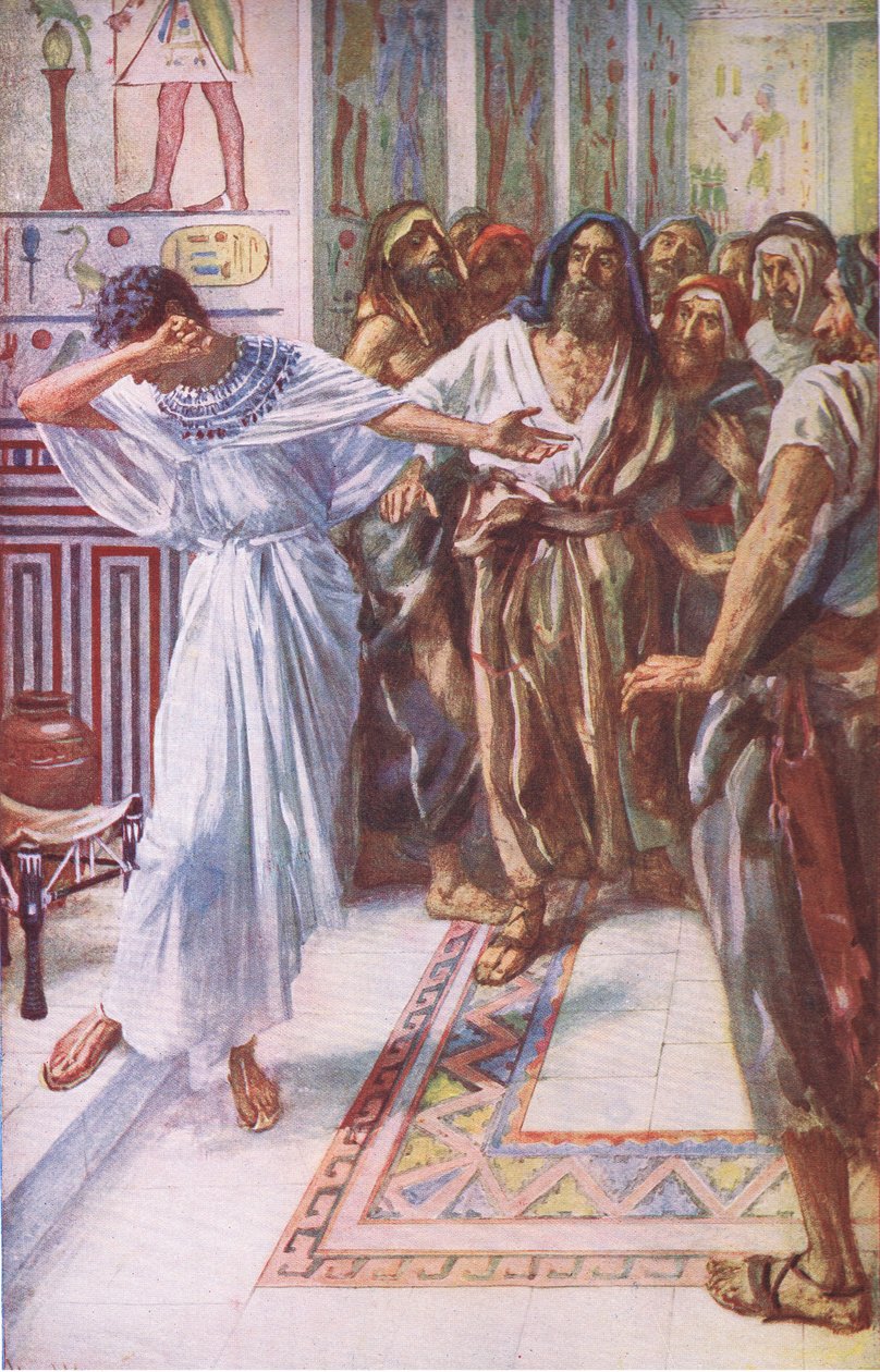 Josephs, akit testvérei ismertek, illusztráció a Pictures That Teach The Crown sorozatból, 1920 alkotó: Harold Copping