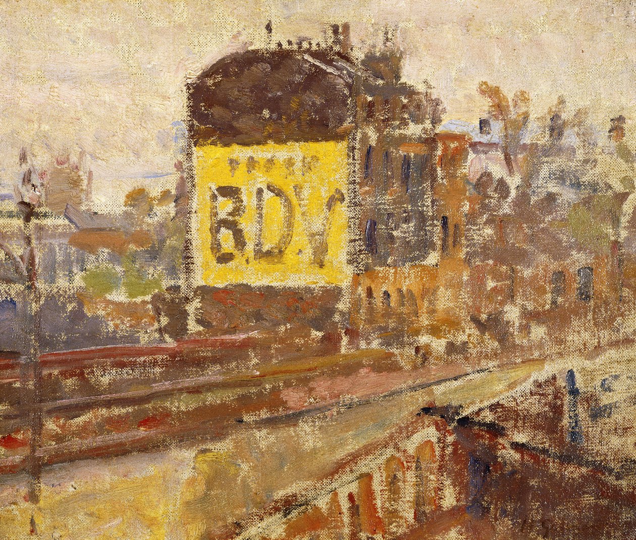 Hampstead Road alkotó: Harold Gilman
