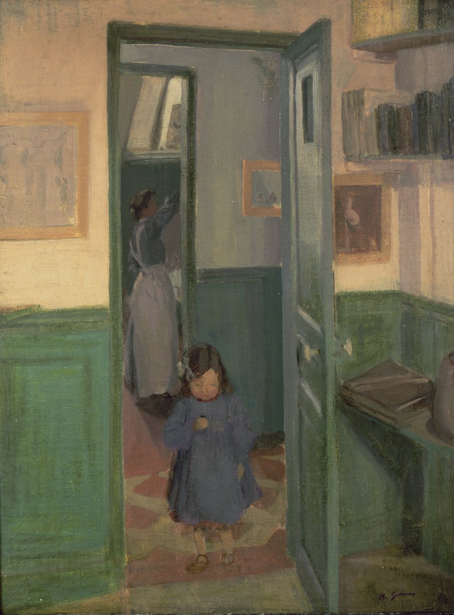 Sickert házában alkotó: Harold Gilman