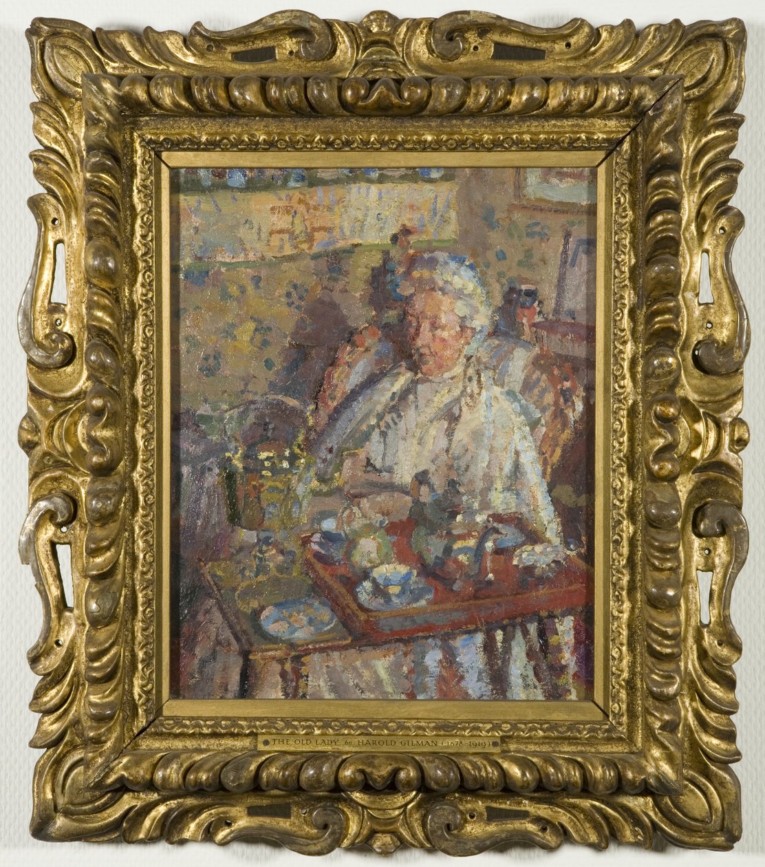 Az öreg hölgy (olaj, vászon) alkotó: Harold Gilman