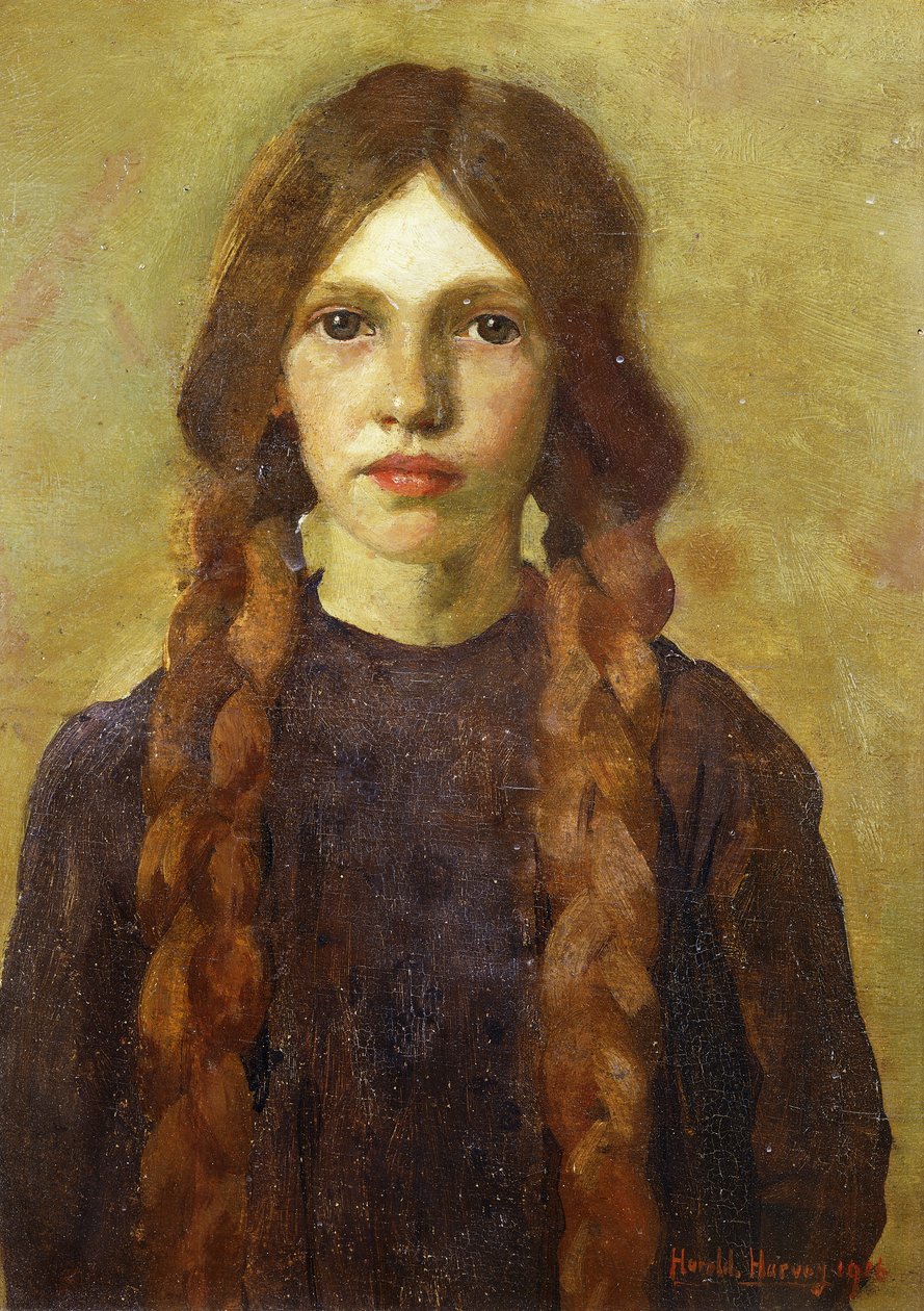 Egy Cornish lány alkotó: Harold Harvey