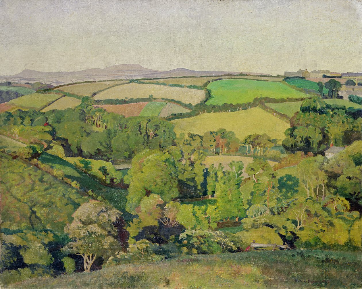 Drift Valley (olaj, vászon) alkotó: Harold Harvey