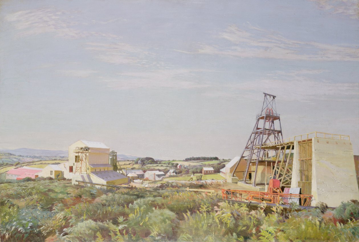 Lady Gwen Cornish ónbánya alkotó: Harold Harvey