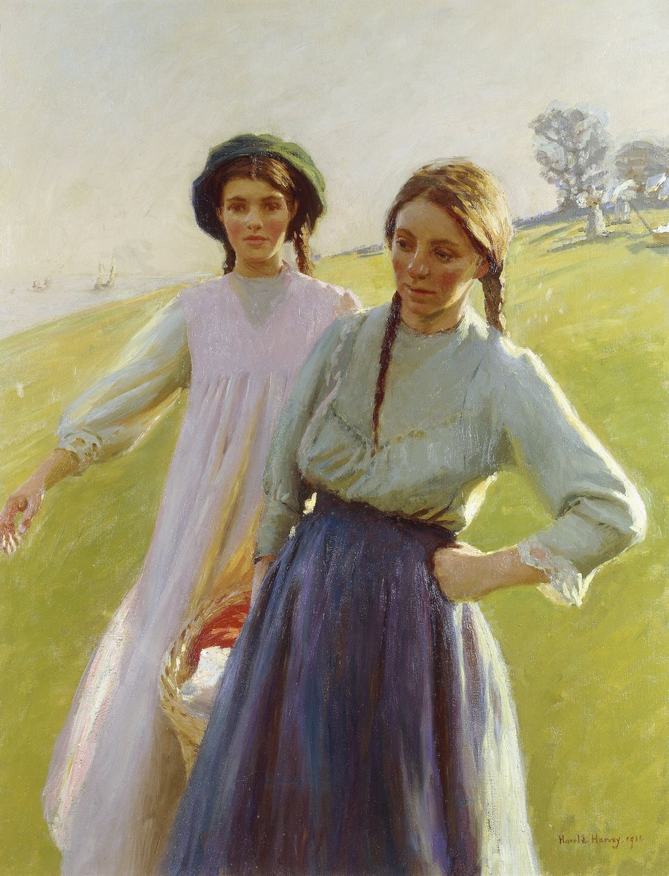 Reggeli napfény alkotó: Harold Harvey