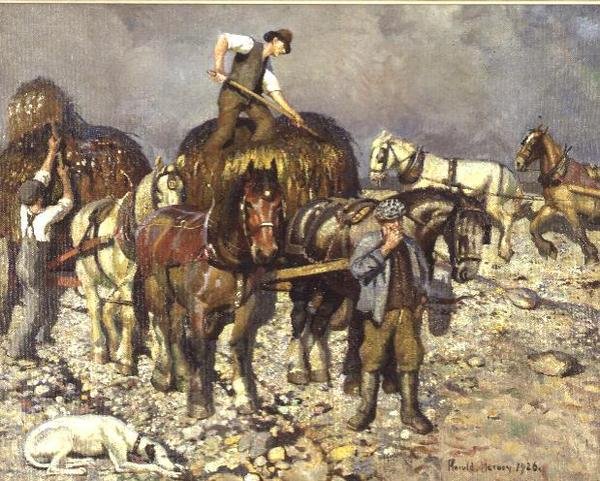 Hínárgyűjtők alkotó: Harold Harvey