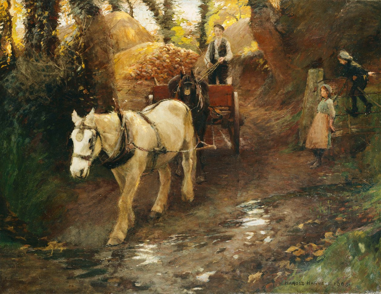 A Farm Gate alkotó: Harold Harvey