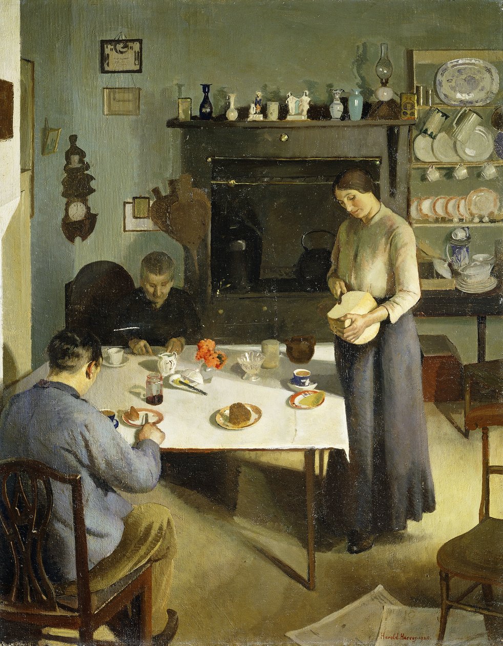 A Tea-asztal alkotó: Harold Harvey