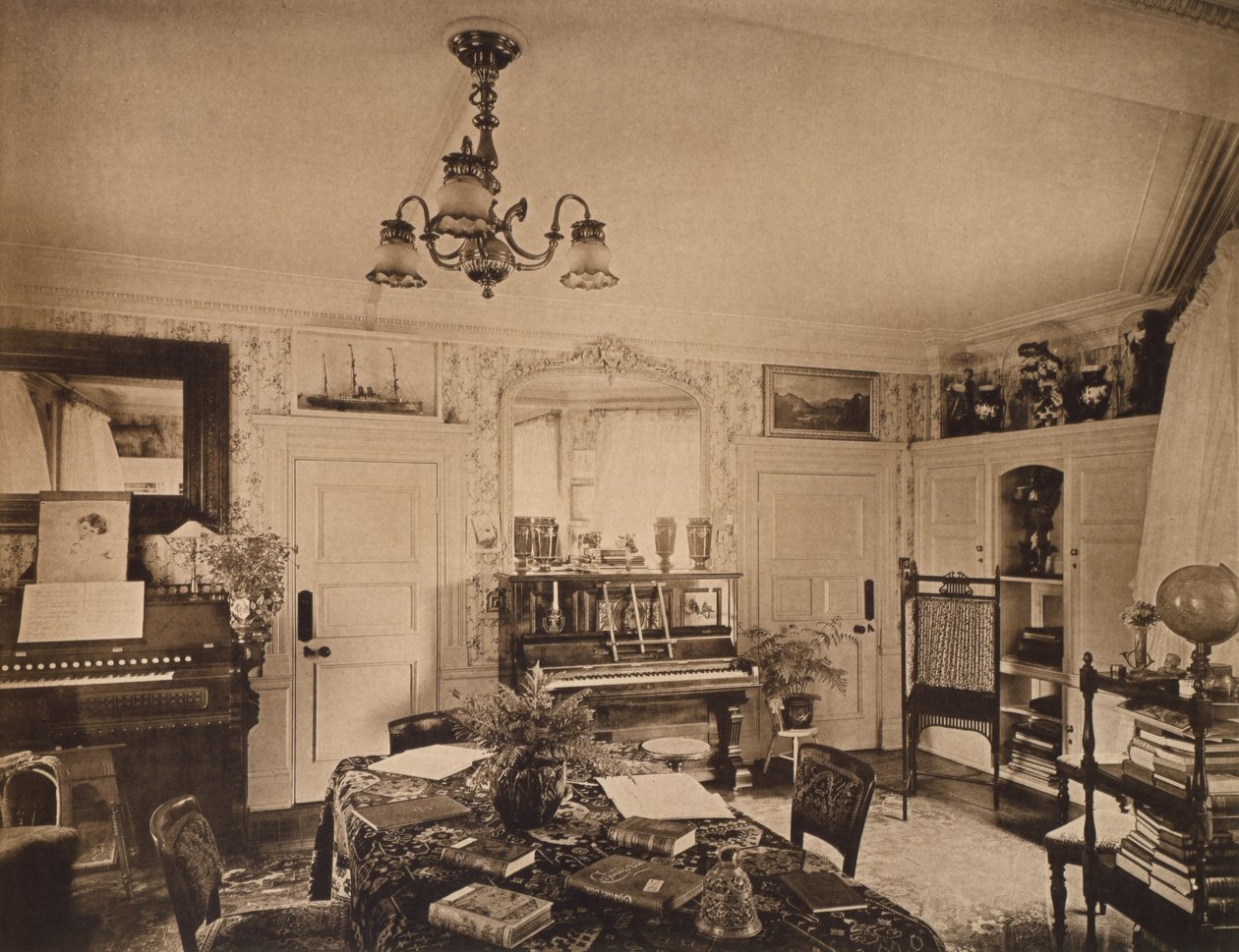The Schoolroom, Wickham Hall, Kent, 1897 alkotó: Harold Palmer