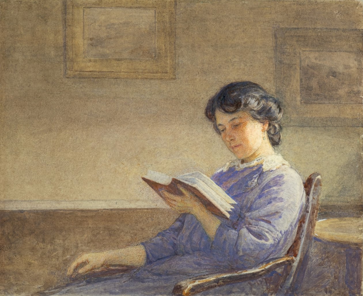 Lilian Reading (akvarell) alkotó: Harold Swanwick