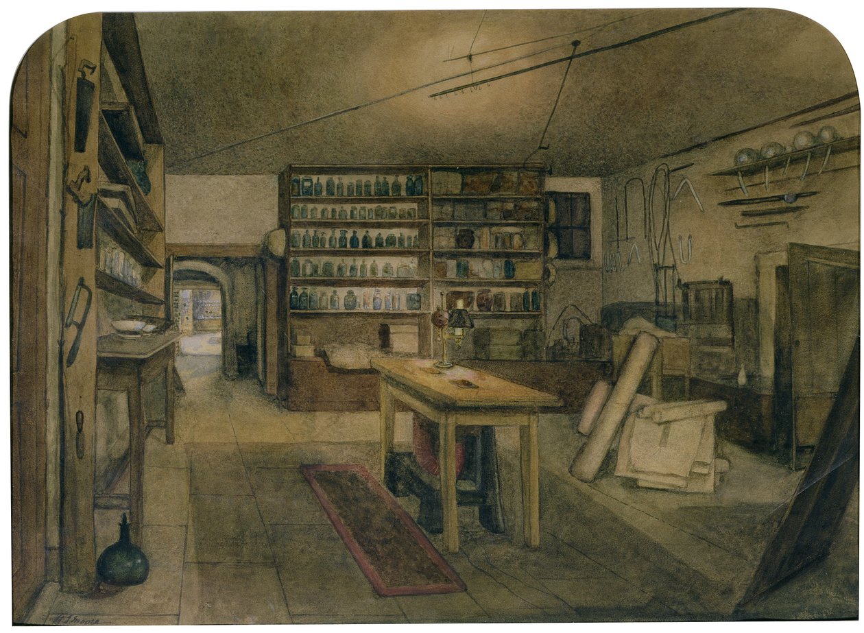 Faraday elektromágneses laboratóriuma, 1852 alkotó: Harriet Jane Moore